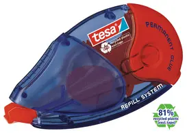 tesa ecoLogo Roller de colle rechargeable PERMANENT GLUE, 2