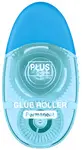 PLUS JAPAN Mini roller adhésif LE TG-1512, 6 mm x 12 m, bleu