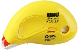 UHU Roller de colle Dry & Clean Roller, permanent