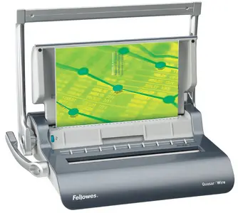 Fellowes perforelieur à anneaux métallique Quasar Wire,