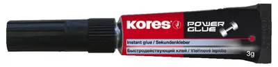 Kores Colle instantanée "PowerGlue", 3 g, tube