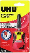 UHU Colle instantanée "blitzschnell PRÄZISION", 3 g