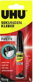 UHU Colle instantanée blitzschnell PIPETTE, flacon de 3 g