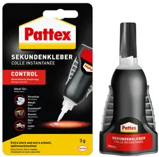 Pattex Colle instantanée CONTROL, flacon 3 g