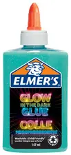 ELMER'S Colle liquide Glow in the Dark, 147 ml, bleu