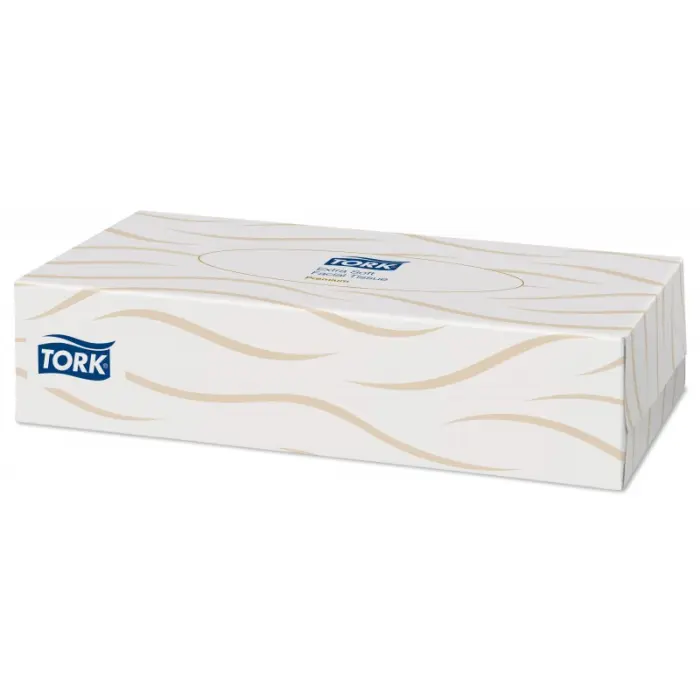 Mouchoirs blancs 2plis PREMIUM Boite de 100F écolabel- Ct de 30