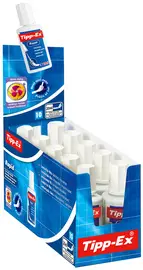 Tipp-Ex Correcteur liquide "Rapid", blanc, présentoir de 10