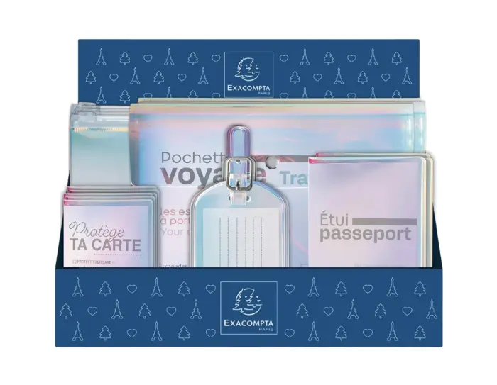Présentoir Travel Line Iris - Bleu - New