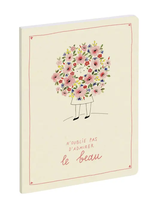 Agenda de bureau SAD 20 Julie Adore 15 x 21 cm Semainier Septembre 2026 à Décembre 2027 - 16 mois - Fille - Visuel - New