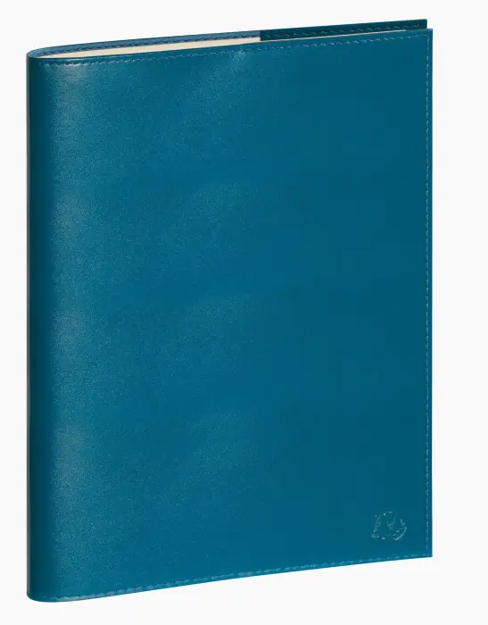Agenda de bureau Eurotime 24 Volga 16 x 24 cm Semainier Janvier à Décembre 2027 - Couleurs assorties