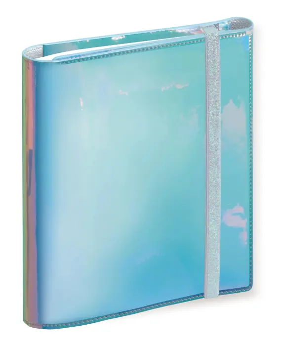 All in One composé d'un Lady 20 S Ariel spiralé 15 x 21 cm 12 mois de janvier à décembre 2027 et d'un notebook A5 Ariel ligné et dots 15 x 21 cm - Bleu - New