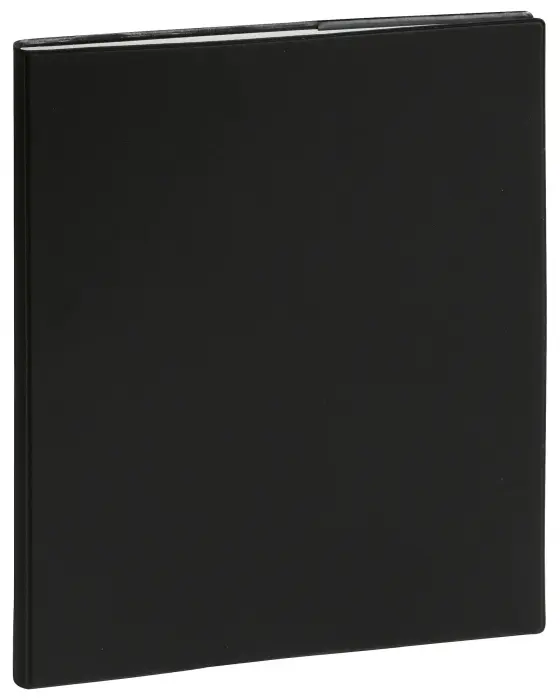 Agenda de bureau Eurotime 22S Spiralé Barbara 18 x 22,5 cm Semainier Décembre 2026 à Décembre 2027 - Noir