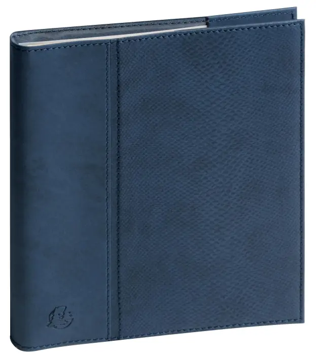 Agenda de bureau Eurotime 18S spiralé Duo Kaa 15 x 17 cm semainier Janvier à Décembre 2027 - Couleurs assorties