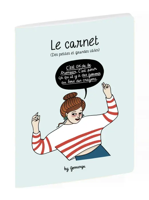 Notebook Gomargu ligné 15 x 21 cm - Visuel