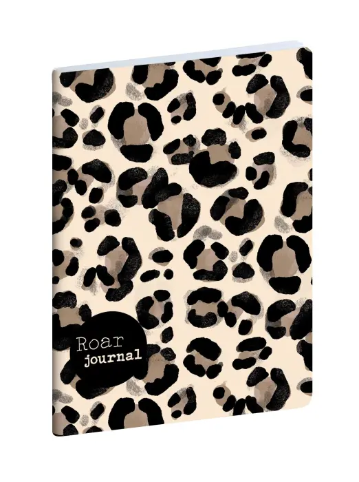 Notebook Roar Foncé ligné 10,5 x 15 cm - Visuel