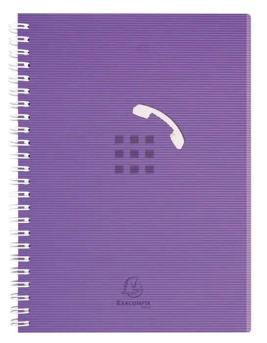 Présentoir de 22 carnets d'adresses Méline - Couleurs assorties