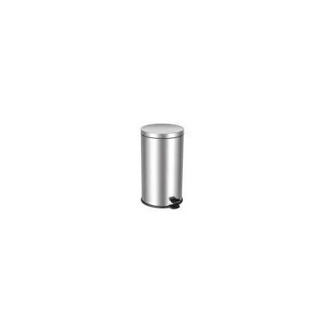 Poubelle à pedale 40L inox