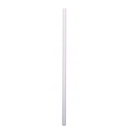 Paille papier blanche 6x200mm - Colis de 7000