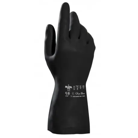 Gant néoprène/latex noir MAPA ALTO 415 (7 à 10) - 1 paire