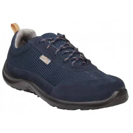 FDV*Chaussures basses cuir croute velours COMO S1P (35 à 48)