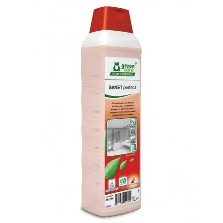 Nettoyant détartrant sanitaires écolabel SANET PERFECT-Flacon 1L