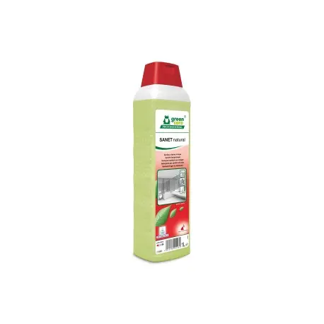 Nettoyant sanitaires vinaigre SANET NATURAL ECOLABEL - Bidon 1L