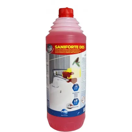 Gel détartrant désinfectant sanitaires SANIFORTE DES-Flacon 1l