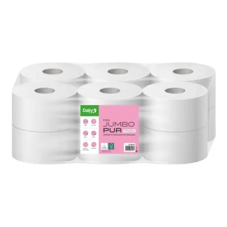 PH lisse blanc Ecolabel MINI JUMBOPUR 170m - 12 rlx