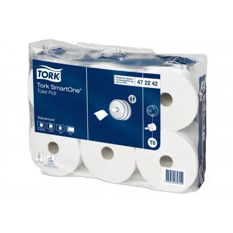 PH blanc 2 plis 1150fts Ecolabel T8 SMARTONE TORK-(F) Ct 6