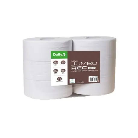 PH lisse 350m blanc écolabel recyclé MAXI JUMBOREC DAILY'K- Ct 6 rlx