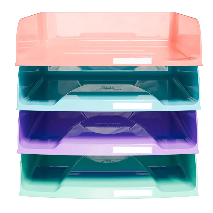Corbeille à courrier Combo Styli Candy Tidy - Couleurs assorties - New