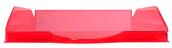 Corbeille à courrier Ecotray Linicolor - Framboise