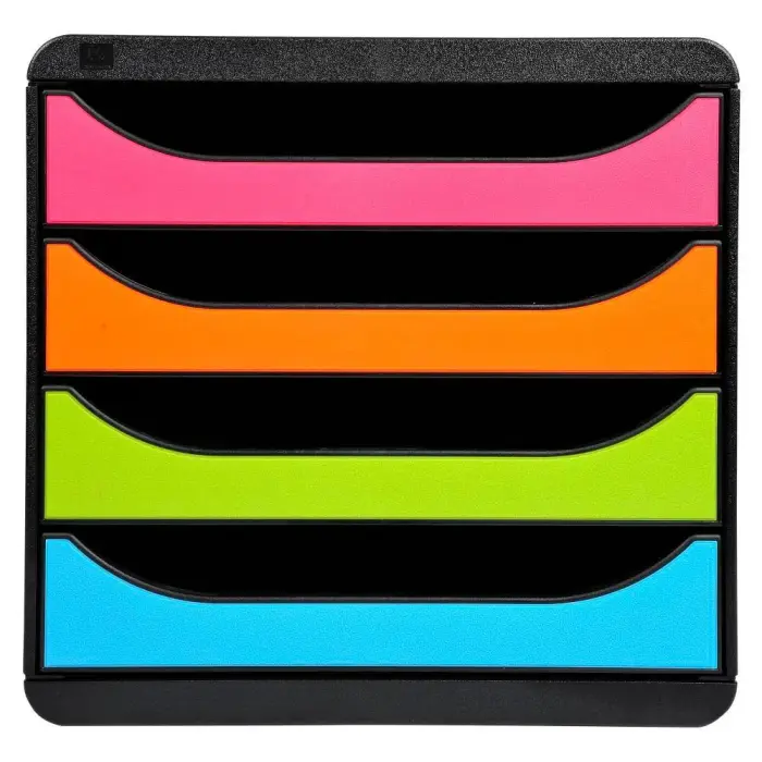 Module de classement Big Box 4 tiroirs Iderama - Arlequin