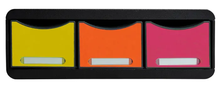 Module de classement Toolbox 3 tiroirs Iderama - Arlequin