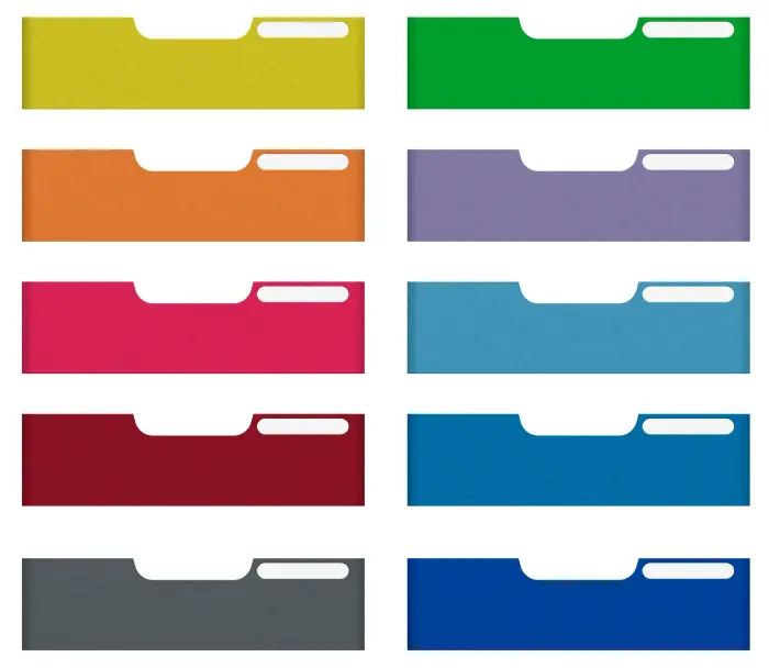 Modulo set de 10 frontons A4 taille maxi
