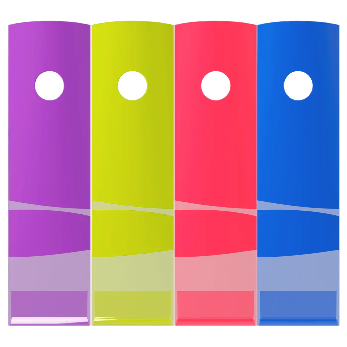 Set de 4 Porte-revues Mag-Cube Crystal - Couleurs assorties - New
