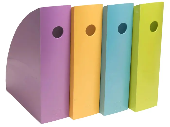 Set de 4 Porte-revues Mag-Cube Pop N'Co - Couleurs assorties
