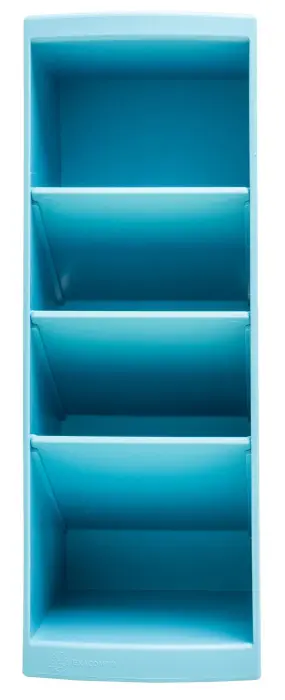 Tour de rangement 4 cases MultiTower Skandi - Couleurs assorties