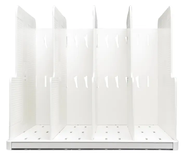 Trieur vertical Modulotop 5 intercalaires Autentik - Blanc