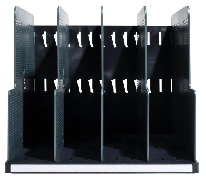 Trieur vertical Modulotop 5 intercalaires - Gris lumière