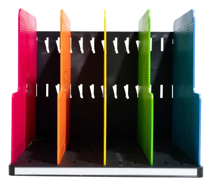 Trieur vertical Modulotop Ecoblack 5 intercalaires - Arlequin