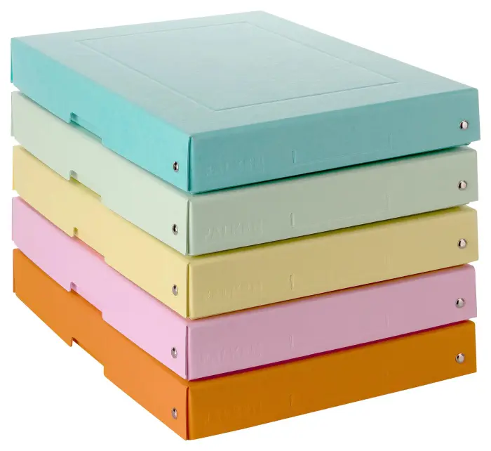 PureBox Pastel A4 40mm - Couleurs assorties