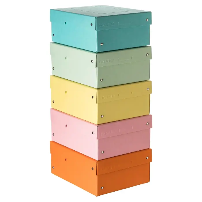 PureBox Pastel A5 100mm - Couleurs assorties