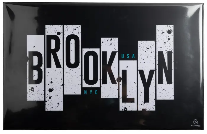 Sous-main rigide PVC 37,5x57,5cm Brooklyn - Visuel