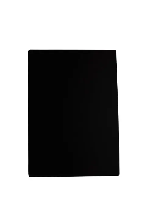 Support visuel en ardoise incliné A5 - Noir