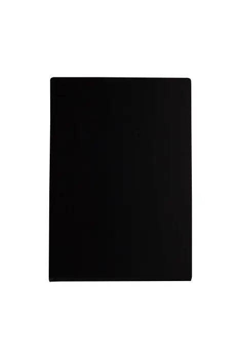 Support visuel en ardoise incliné A6 - Noir