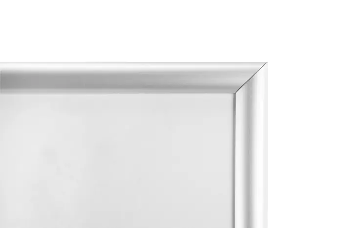 Cadre mural aluminium A1 - Argent