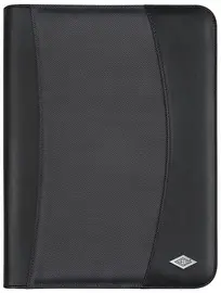 WEDO Chemise de conférence Elegance, A4, similicuir, noir