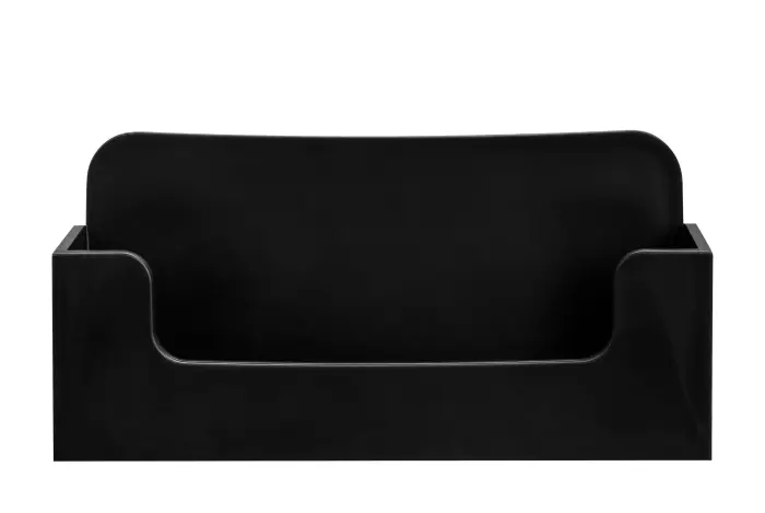 Distributeur de cartes de visite 1 case - Noir