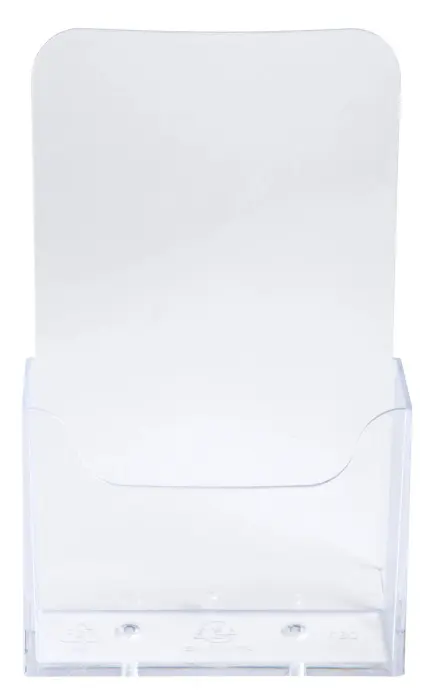 Distributeur de prospectus 1 compartiment DL (10X21cm) - Cristal